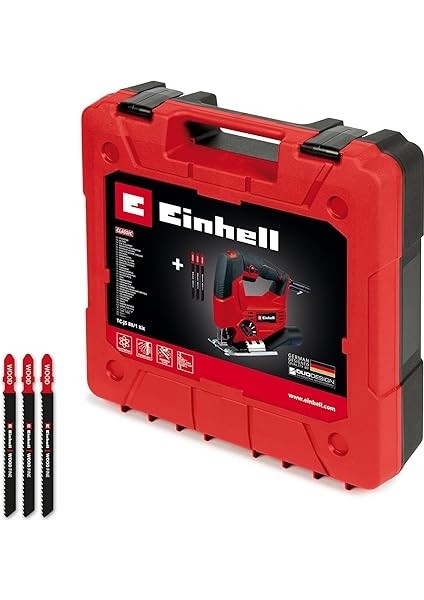 Dekupaj Testere Tc-Js 80/1 Kit (550 W, 20 mm Kesme Yüksekliği, Sarkaç Hareketi Fonksiyonu, Ahşapta 80 Mm, Çelikte 10 mm Kesim Derinliği, 3000 D/d, 3 Adet T-Şaft Testere Bıçağı Dahil) - 4321157 modelleri