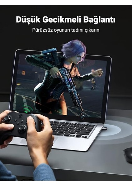 Mini USB Dongle Bluetooth 5.3 Adaptör Siyah fırsatları