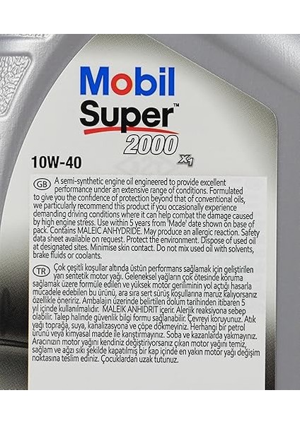 Super 2000 X1 10W40 Motor Yağı, 1 L fırsatları