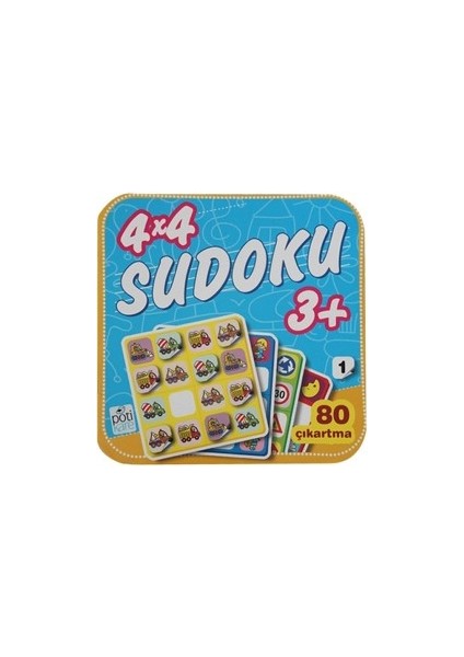 4x4 Sudoku – 1 (3 Yaş +)