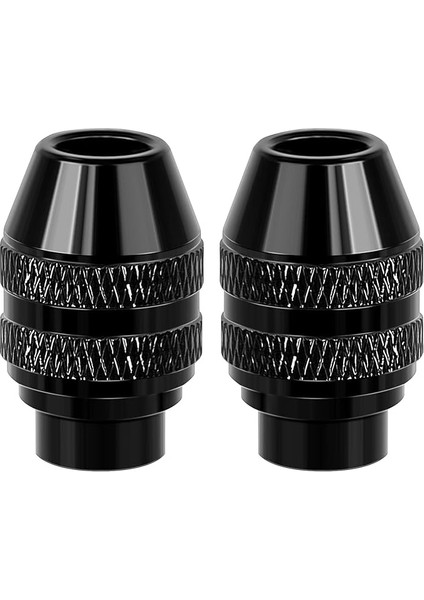 2 Adet 4486 Çok Chuck Dremel Için 0.4-3.2mm Çok Hızlı Değişim Anahtarsız Chuck Yedek Aksesuarları Dremel 4486 Döner Araçları 4000 3000 395 8200 7700