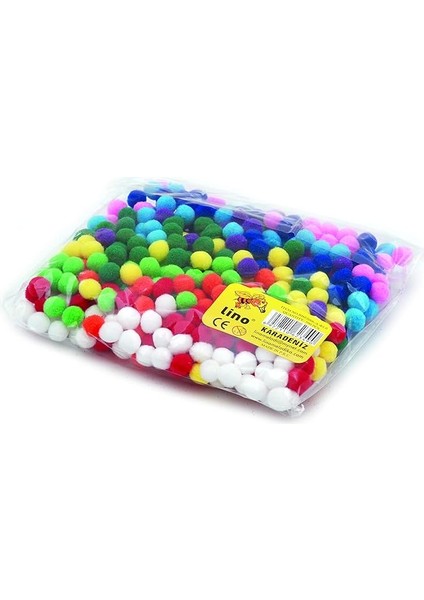 Ponpon 10 mm 500'LÜ