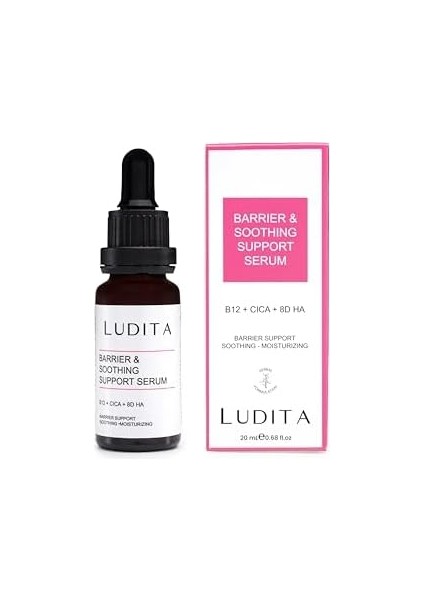 Ludita Yatıştırıcı Onarıcı Nemlendirici Bariyer Güçlendirici B12 Vitaminli Seramid Serum fiyatları