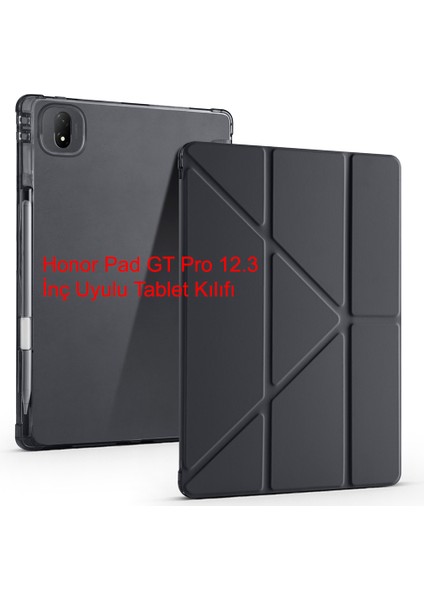 Yesnıce Honor Pad Gt Pro 12.3 Inç Uyumlu Kalemlikli Standlı Uyku Modlu Katlanabilir Tablet Kılıfı