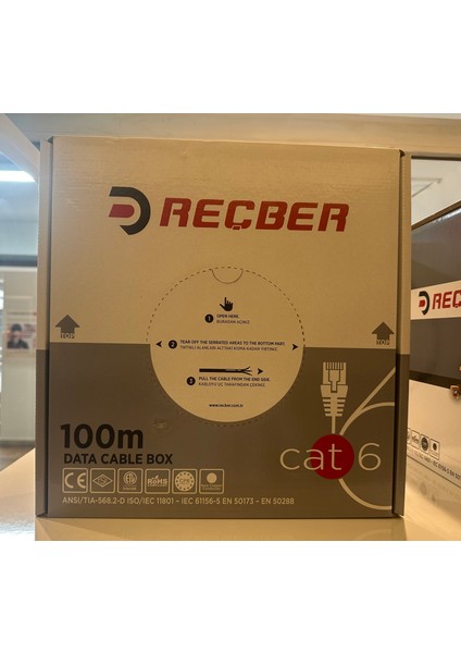 Cat6 H.f. U/utp SL400 23 Awg 100 Metre Kutu Mavi modelleri