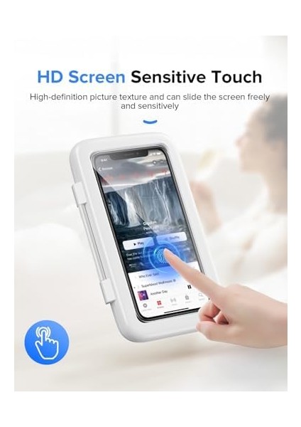 Duş Telefon Tutacağı Su Geçirmez 360° Döndürme Telefon Kılıf Için Mutfak Duvarı Mirro 15 14 13 12 11 Pro Max Xs Xr ile Uyumlu 6,8 Inç'e Kadar Cep Telefonu fiyatları