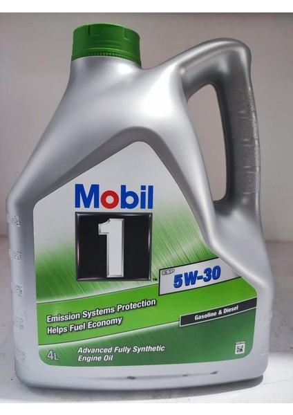 1 Esp Form Partiküllü 5W-30 Motor Yağı 4 Lt Üretim : 2023 modelleri