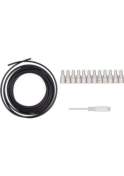 Kompakt Lehimsiz Dc Kablo Seti Dıy Gitar Pedalı Kartı Kabloları 12 Lehimsiz Fiş 5 Kablo ve Mini Tornavida Müzik Aleti Aksesuar Seti Dahil Özel Uzunluk