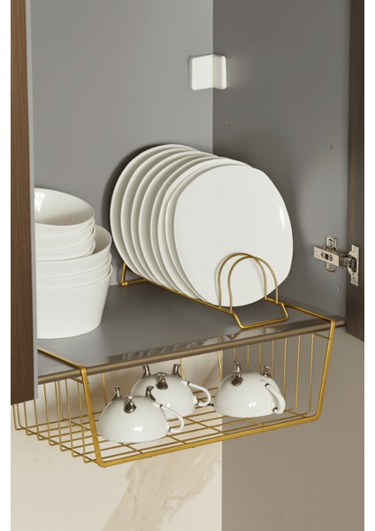 Gold Raf Altı Kanguru Sepet, Çok Amaçlı Düzenleyici Organizer , Bardak Rafı modelleri