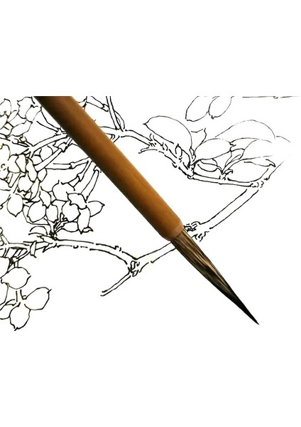 Tahrir Fırçası Kurt Kılı No:2-Çini, Seramik, Tezhip, Minyatür, Brush, Ekstra Ince-1 Adet modelleri