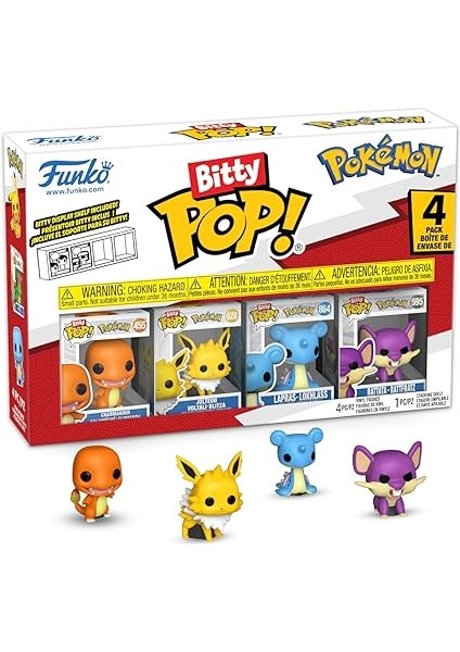Bitty Pop: Pokemon- Charmander 4'lü Paket, Oyuncak Figür fiyatları