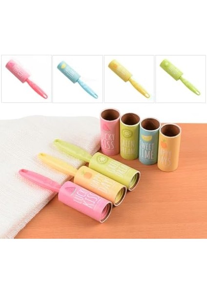 12 Adet Tüy Toplama Rulosu, Her Biri 20 Yaprak, Kedi Köpek Tüyü, Toz Toplayıcı Yapışkanlı Kağıt modelleri