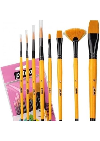 8'li Fırça Seti N:4 modelleri