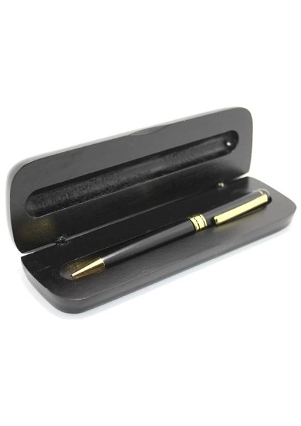 Ahşap Kutulu Tükenmez Kalem Model 3