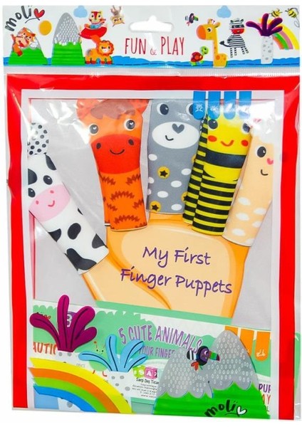 MOL-108 Hayvan Parmak Kukla -Asya Oyuncak modelleri