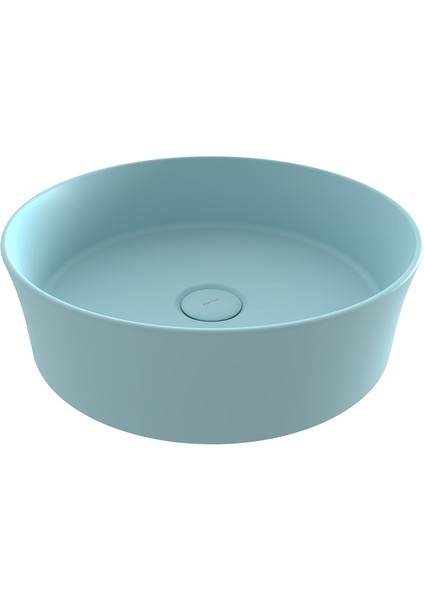 Bocchi Sottile Slim Çanak Lavabo 38 cm Mat Buz Mavi 1478-029-0125