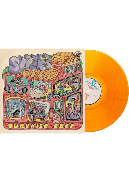 Surprise Chef - Superb (Limited Indie Edition) (Translucent Tangerine Vinyl) - Plak