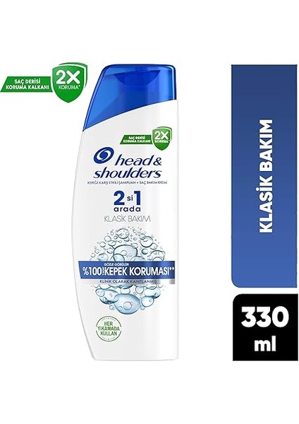 & Shoulders Klasik Bakım 2'si 1 Arada Kepek Karşıtı 330ML Şampuan fiyatları