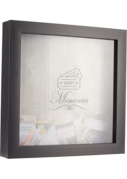 Frames Biletler Için Gölge Kutusu, 25,4 x 25,4 Cm, Siyah fiyatları