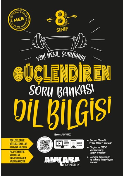 8.sınıf Güçlendiren Dil Bilgisi Soru Bankası (Güncel Marif Model)