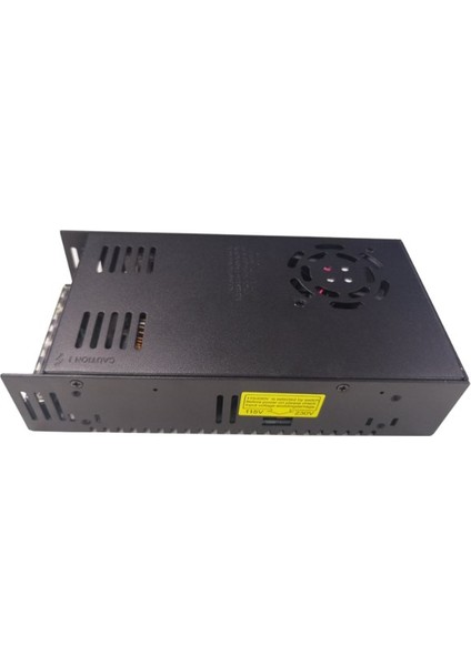 P400W24V LED Trafo Sürücü Power Supply 24V 17A (Siyah)