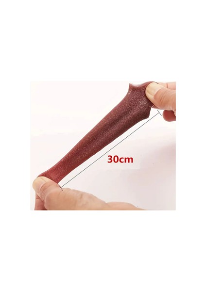 1 Adet-Cadılar Bayramı Gerçekçi Dil- Esnek Prank Makyaj Malzemeleri, Parti & Sahne Aksesuarı