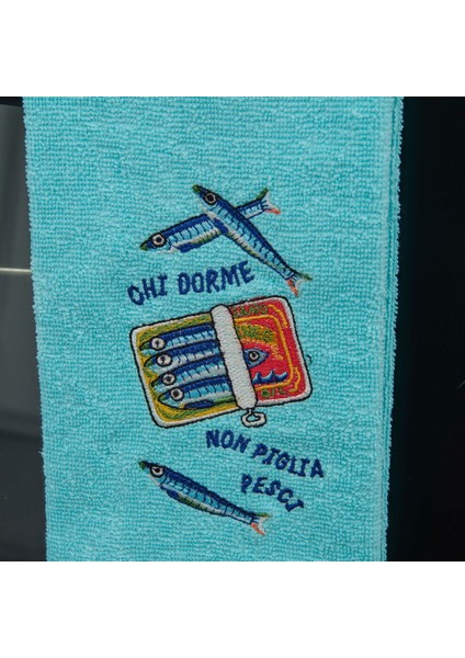 Soft Ikan Mutfak Havlusu - Mavi - 40X66 cm modelleri