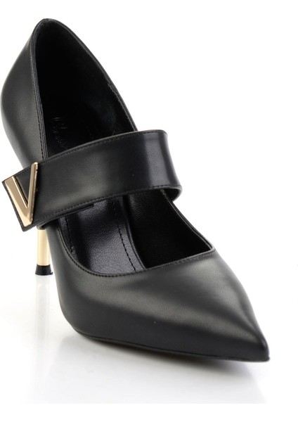 Siyah Kadın Klasik Topuklu Ayakkabı K01209510509 fiyatları
