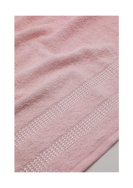 El Yüz Yumuşak Duş Havlusu 50 x 90 cm - Pudra Pembe modelleri