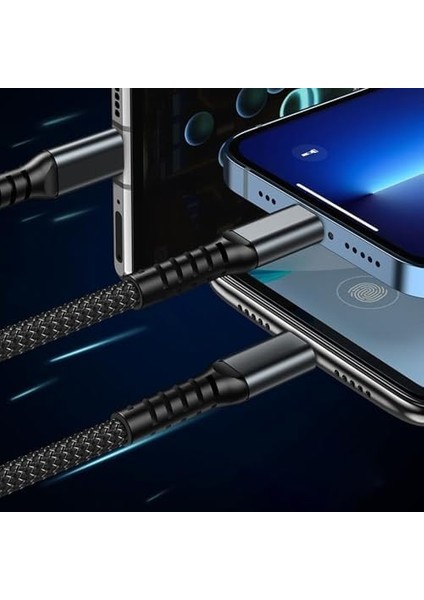 3&apos;ü 1 Arada USB Kablosu Hızlı Şarj, Şeffaf Aydınlık 100W Süper Hızlı Şarj Kablosu, Dayanıklı Örgü, Tip-C, ve Cihazlar Için Şarj Çözümü fiyatları