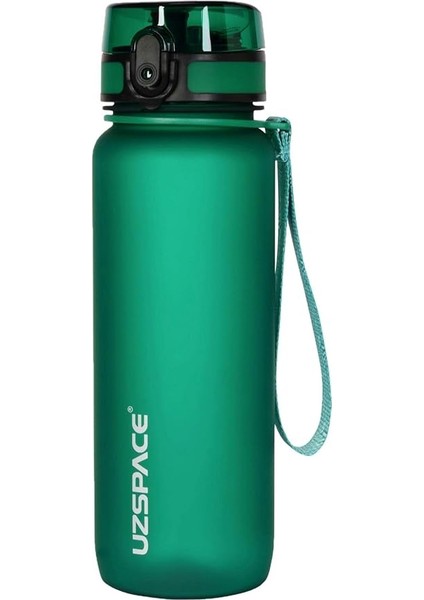 800ML -Yeni Ebat-Boy 25 Cm-Tritan Su Matarası Bpa Koku Sızdırma Yok Koyu Yeşil