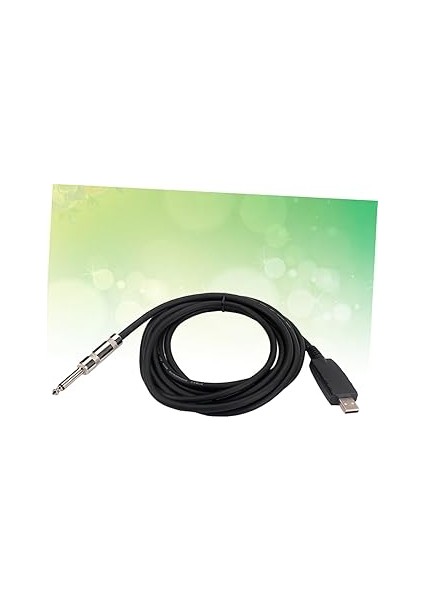 USB Gitar Kablosu 63MM Jakı USB Adaptörüne Dönüştürür Sinyal Güçlendirici Kullanımı Kolay Ek Sürücüye Gerek Yok Destekler ve fiyatları