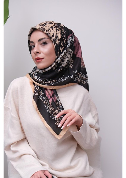 Renkli Karma Desen Dijital Soft Eşarp fırsatları