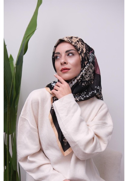 Renkli Karma Desen Dijital Soft Eşarp indirimleri