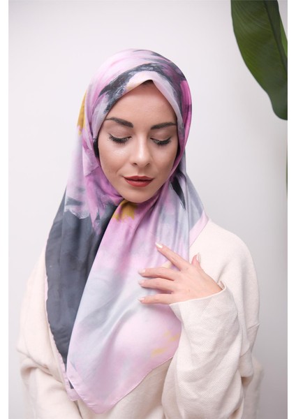 Renkli Karma Desen Dijital Soft Eşarp fırsatları