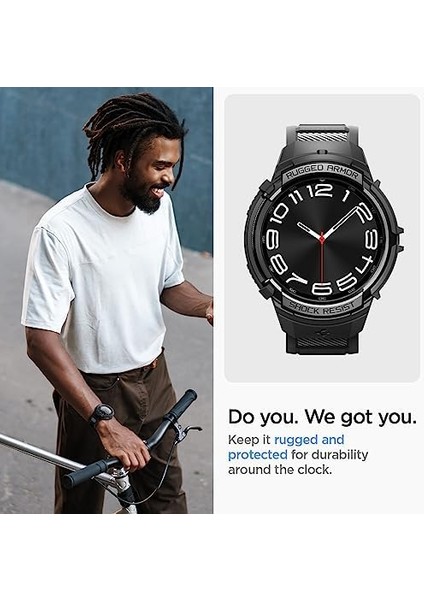 Galaxy 6 (43MM) Kılıf & Kordon Kayış Rugged Armor Pro - ACS06492 modelleri