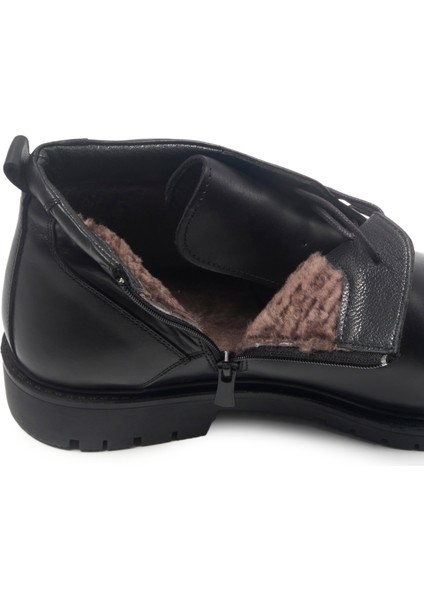 Siyah Hakiki Deri Klasik Erkek Bot indirimleri