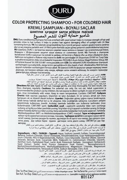 Şampuan, Boyalı Saçlar, 600 ml modelleri