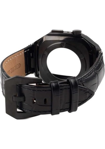 Ile Uyumlu 44MM Krd-67 Kordon Siyah fiyatları