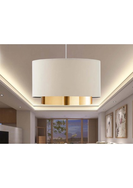 Goldie Avize Beyaz Krem