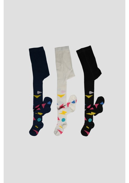 3 Adet Pamuklu Unisex Çocuk ve Bebek Külotlu Çorap fiyatları