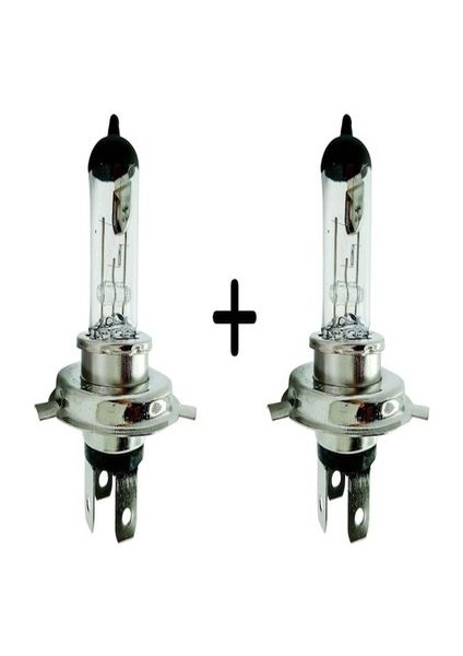 12V 60*55 H4 Civalı Ampül 43T 2 Adet Erpilsan Elektronik