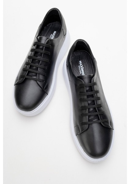 Hakiki Deri, Kalın Tabanlı, Iç Dış Deri Erkek Ayakkabı