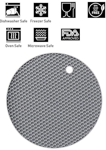 Home Silikon Nihale,tencere ve Çaydanlık Altlığı,yanmaz Yapışmaz Silikon Nihale (Yuvarlak) fiyatları