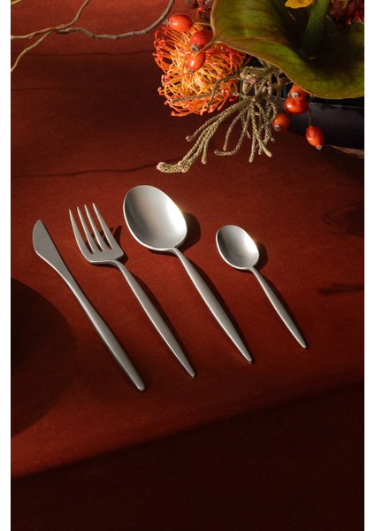 Cutlery HN521 24 Parça Çelik Çatal Bıçak Kaşık Takımı modelleri