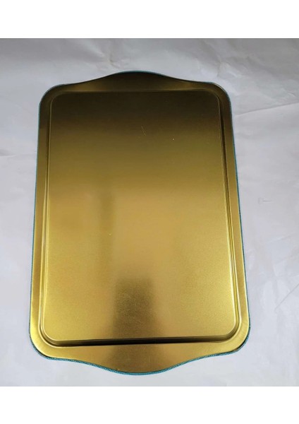 Yeni Yıl Büyük Metal Tepsi 33X22CM Merry Christmas Tatlış Noel Baba 1 Adet fiyatları