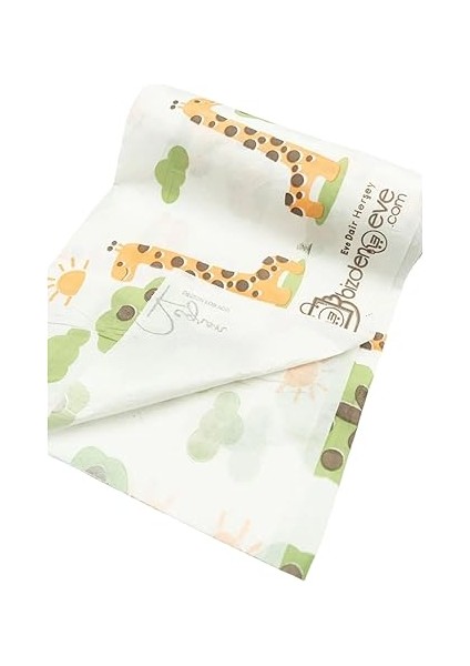 Kullanımlık Pratik Masa Aktivite Kullan At Piknik Kamp Örtüsü 100X120 Zürafa Desen 3'lü Rulo Sıvı Geçirmez, Çocuk Parti Örtüsü modelleri