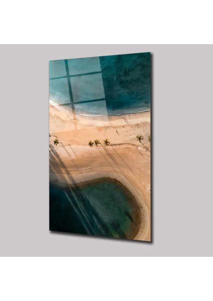Sahil Çizgisi - Cam Tablo - DEG0029