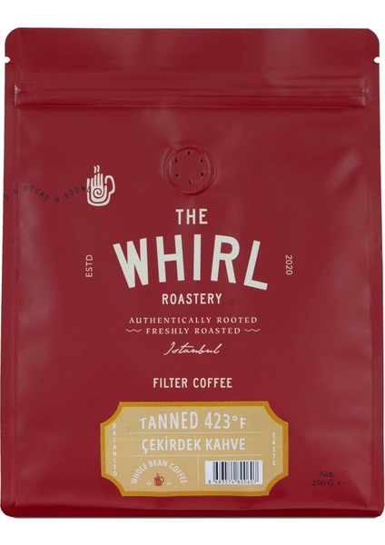 The Whirl Filtre Tanned 423°F 250 G Çekirdek modelleri