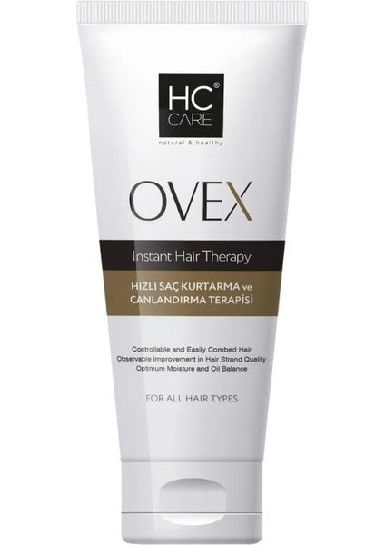 Hc Care Hc Ovex Hızlı Saç Kurtarma ve Canlandırma - 200 ml